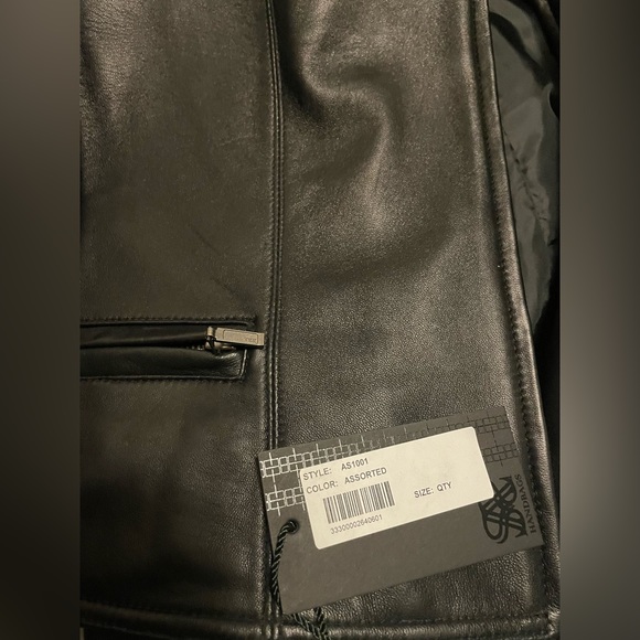 New Bod & Christensen Genuine Leather Jacket - Picture 6 of 7